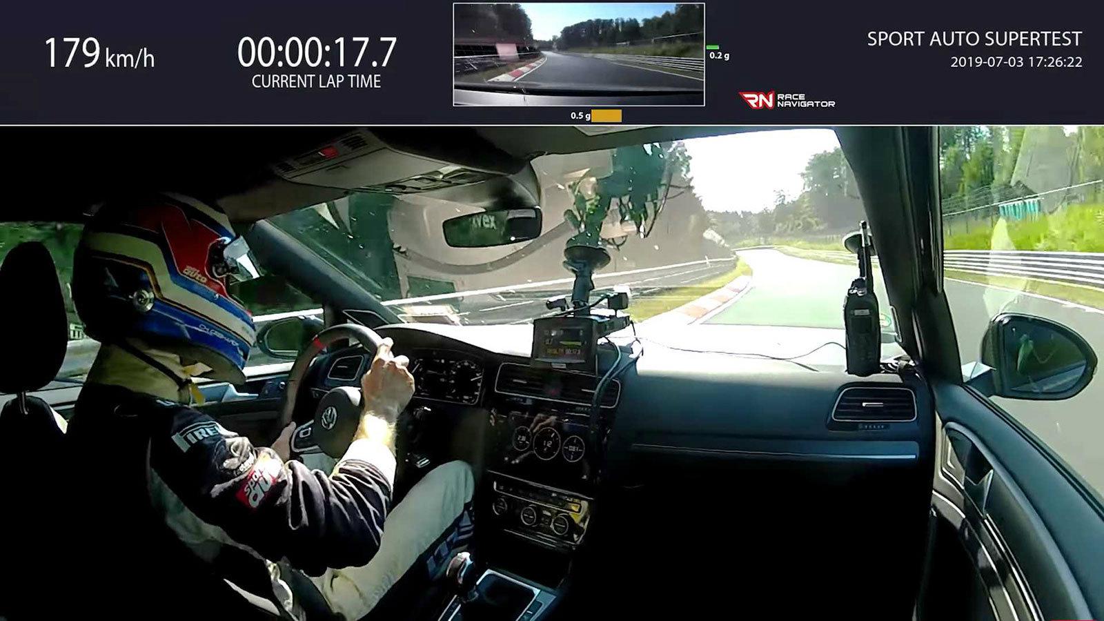 Στην πίστα του Nurburgring βρέθηκε το Volkswagen Golf GTI TCR.