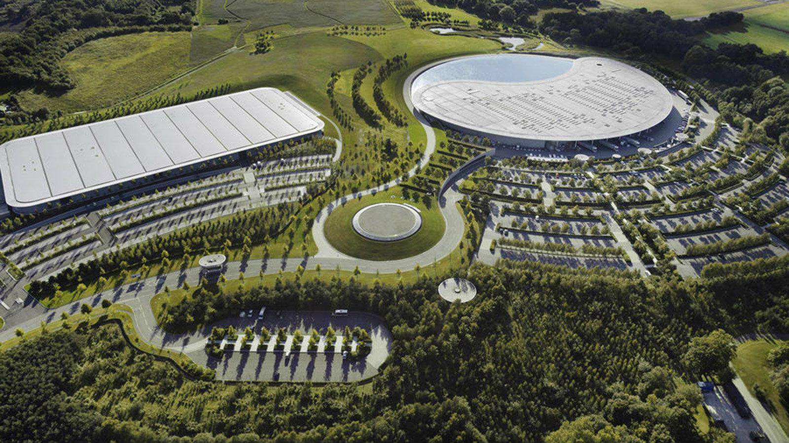 Στο σφυρί τα γραφεία της McLaren στο Woking