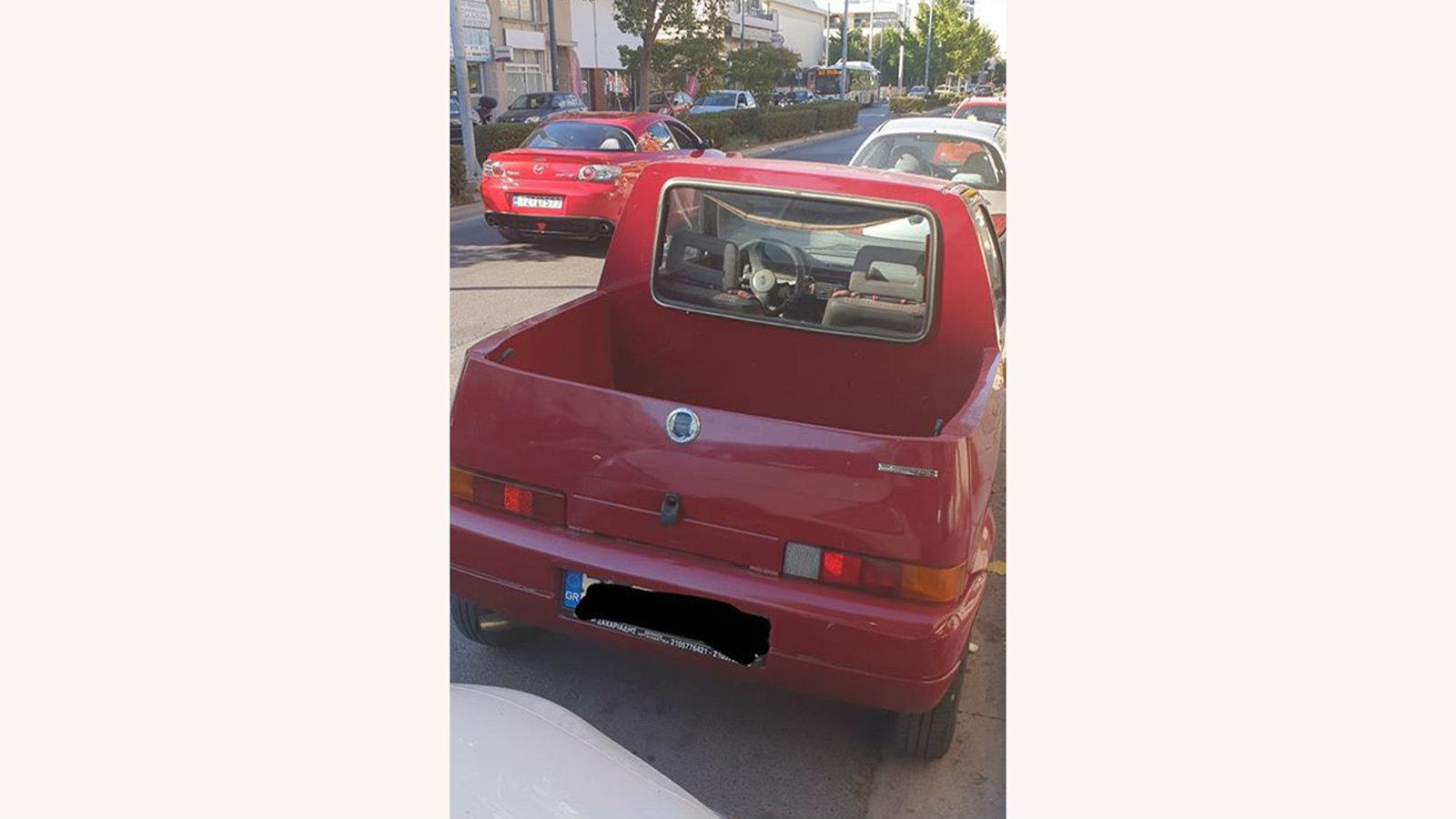 Ελληνική πατέντα: Cinquecento έγινε φορτηγάκι