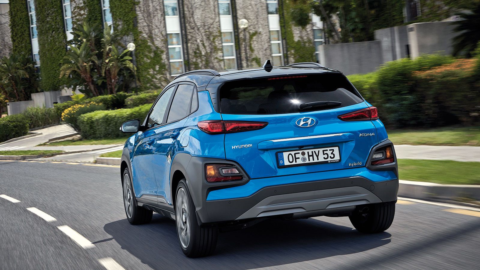 Το Hyundai Kona Hybrid.