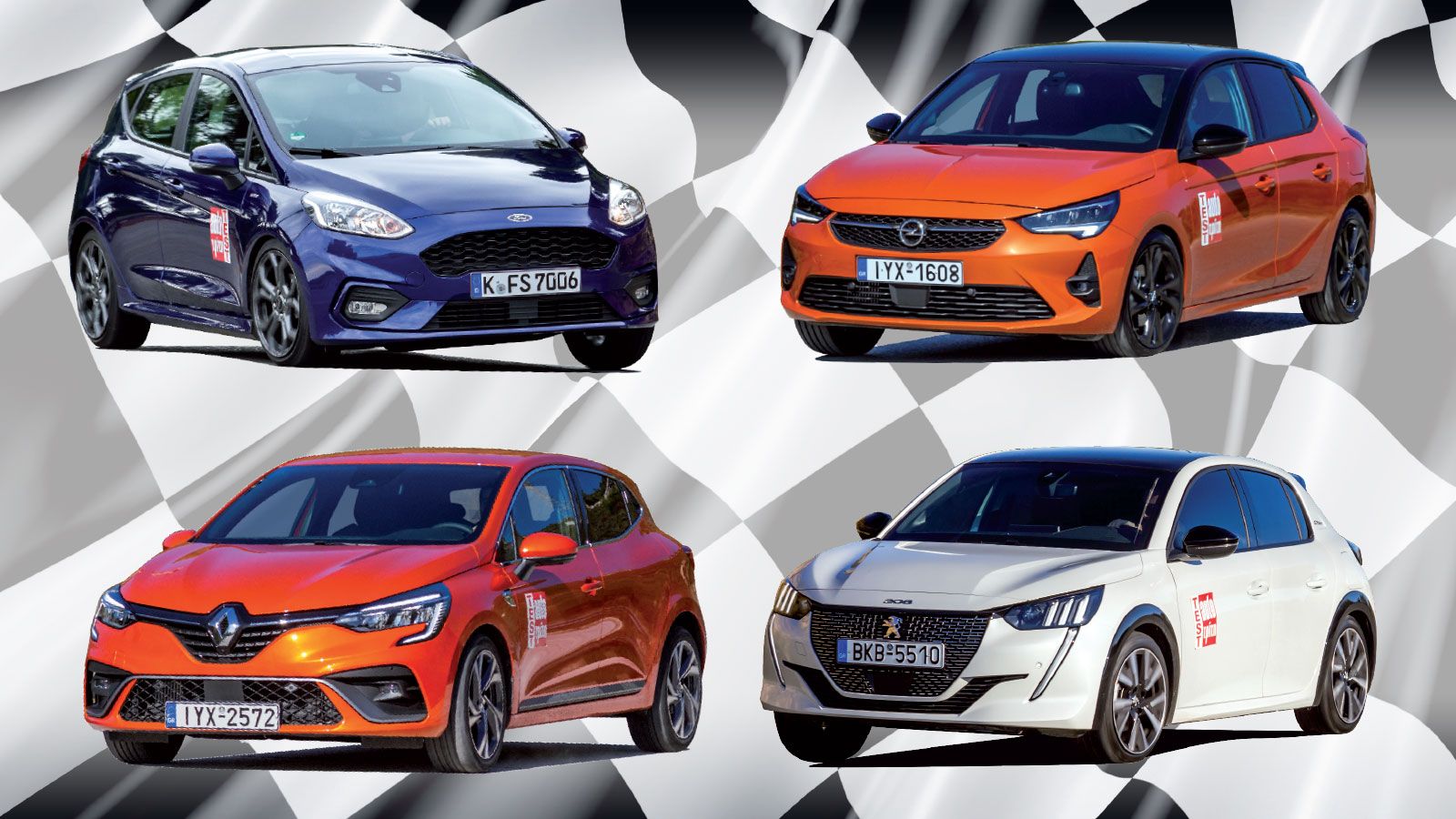 4 σπορτίφ μικρά 130 ίππων σε μάχη