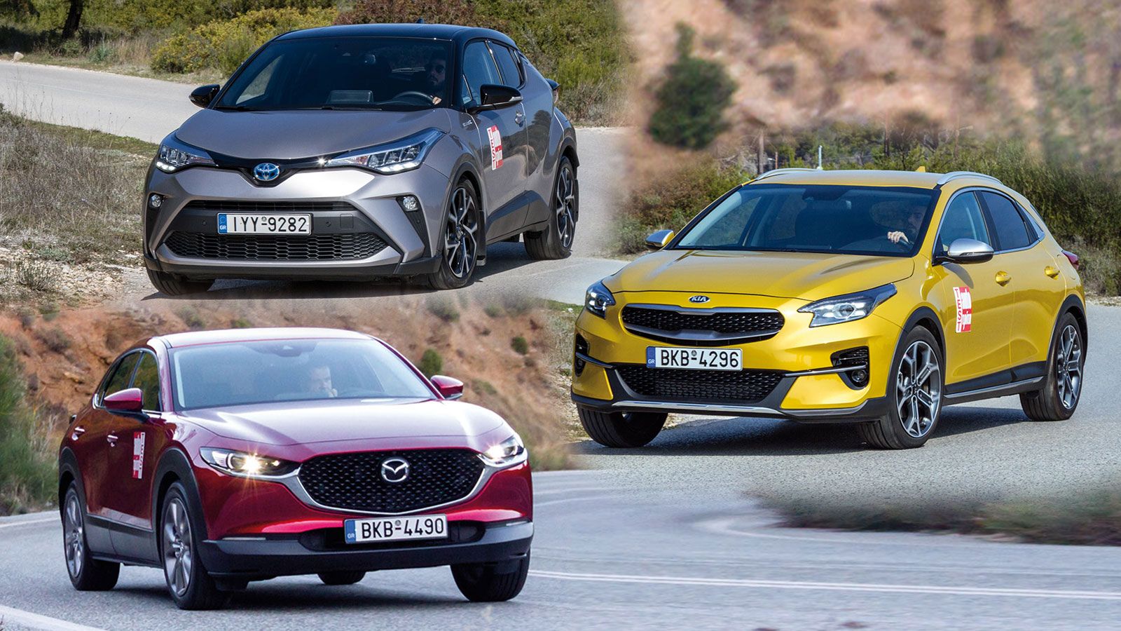 Τα 3 μοντέλα διακρίνονται για την προχωρημένη σχεδίασή τους σε coupe λογική.