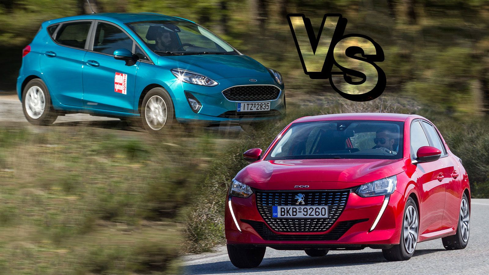 Ford Fiesta VS Peugeot 208
