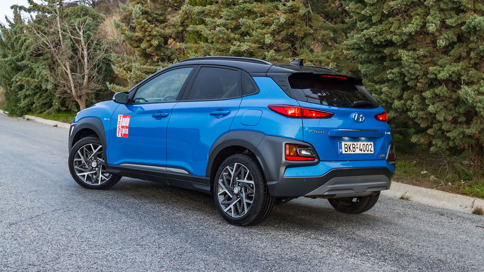 790 χλμ. με ένα γέμισμα με το Hyundai Kona Hybrid