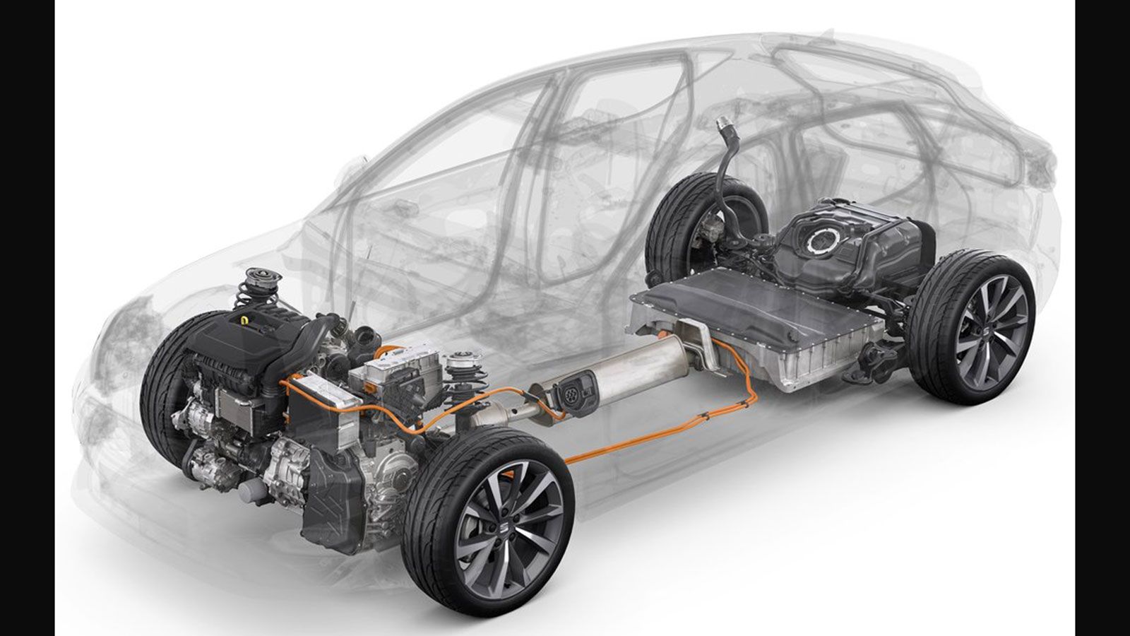 Το Leon e-Hybrid, όπως ονομάζεται η επαναφορτιζόμενη υβριδική του έκδοση συνδυάζει 1,4 TSI βενζινοκινητήρα με έναν ηλεκτροκινητήρα για απόδοση 204 ίππ