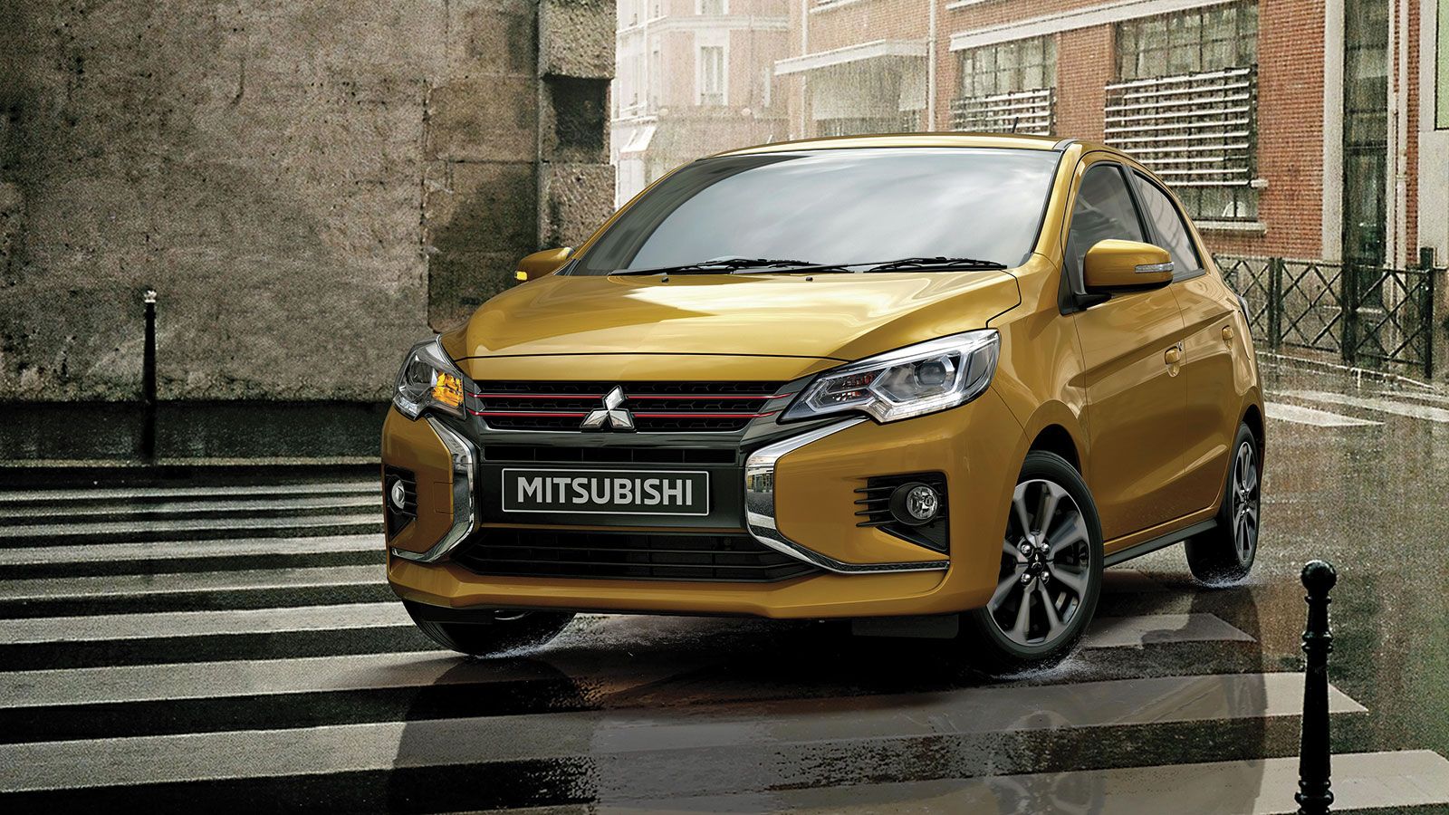 Οι αλλαγές στην εξωτερική σχεδίαση του Mitsubishi Space Star είναι αισθητές και καθιστούν το ιαπωνικό μικρό πιο κομψό.