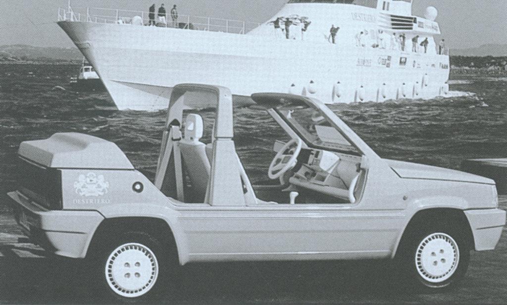 Panda Destriero (1992). Παραδόξως το όνομα αυτού του ιδιαίτερου Panda προέρχεται από ένα μέσο μεταφοράς με κινητήρα απόδοσης 60.000 ίππων! Τα ιταλικά 