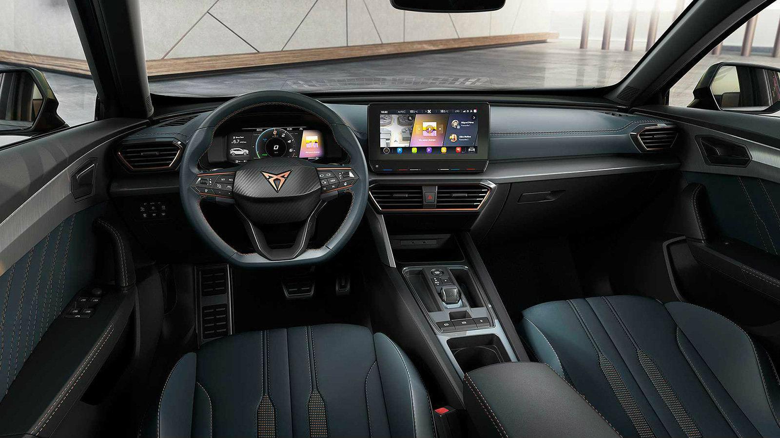 Ο σπορ χαρακτήρας συνεχίζεται και στο εσωτερικό.