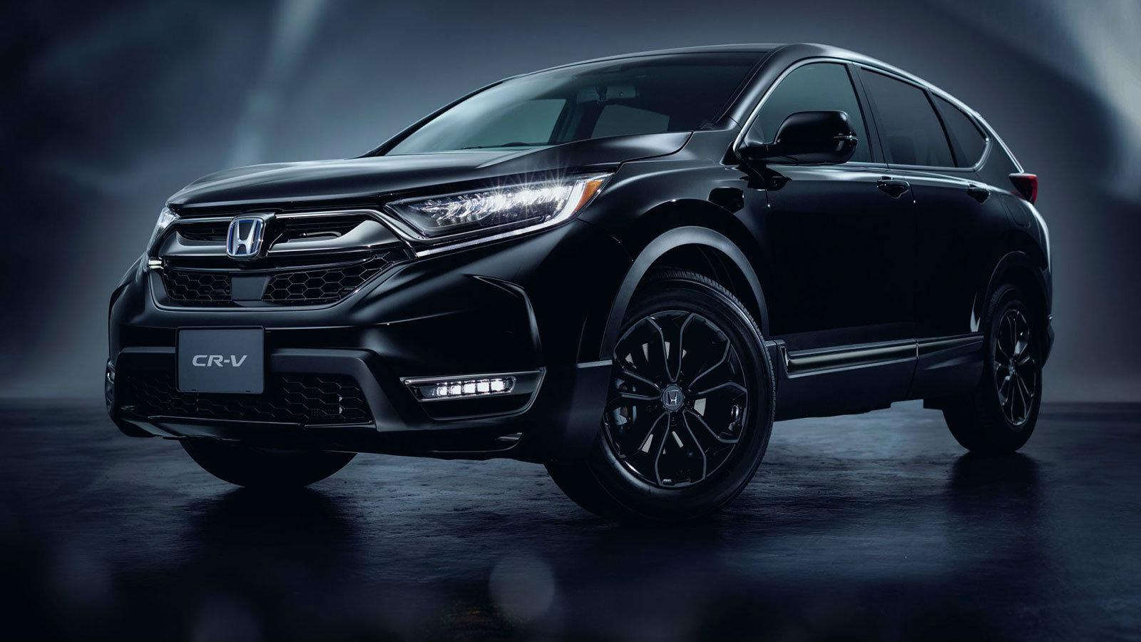 Το νέο Honda CR-V Black Edition αρχικά απευθύνεται στους Ιάπωνες αγοραστές.