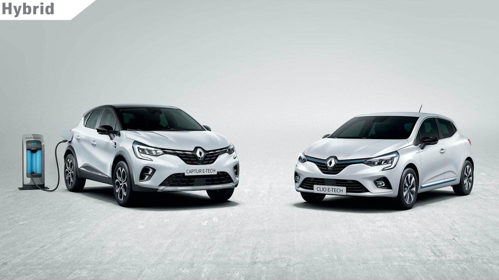 Renault Clio hybrid & Captur PHEV,Τα δύο κόμπακτ μοντέλα της Renault, το Clio και το Captur, υιοθετούν την τεχνολογία E-Tech. Το Clio ως αυτοφορτιζόμε