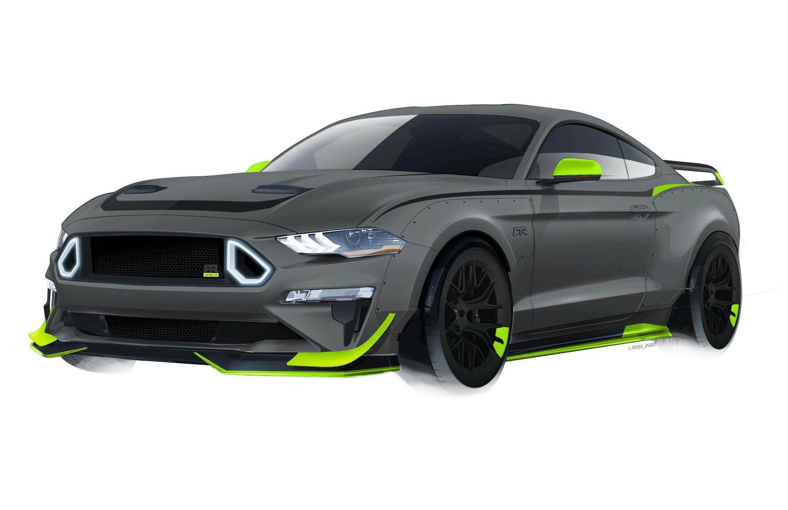 «Εορταστική» Mustang με 750 ίππους 