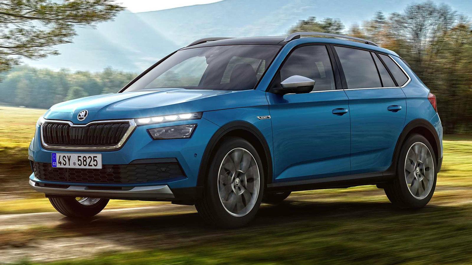 Το Kamiq είναι το πρώτο SUV της Skoda που λαμβάνει μία έκδοση Scoutline.