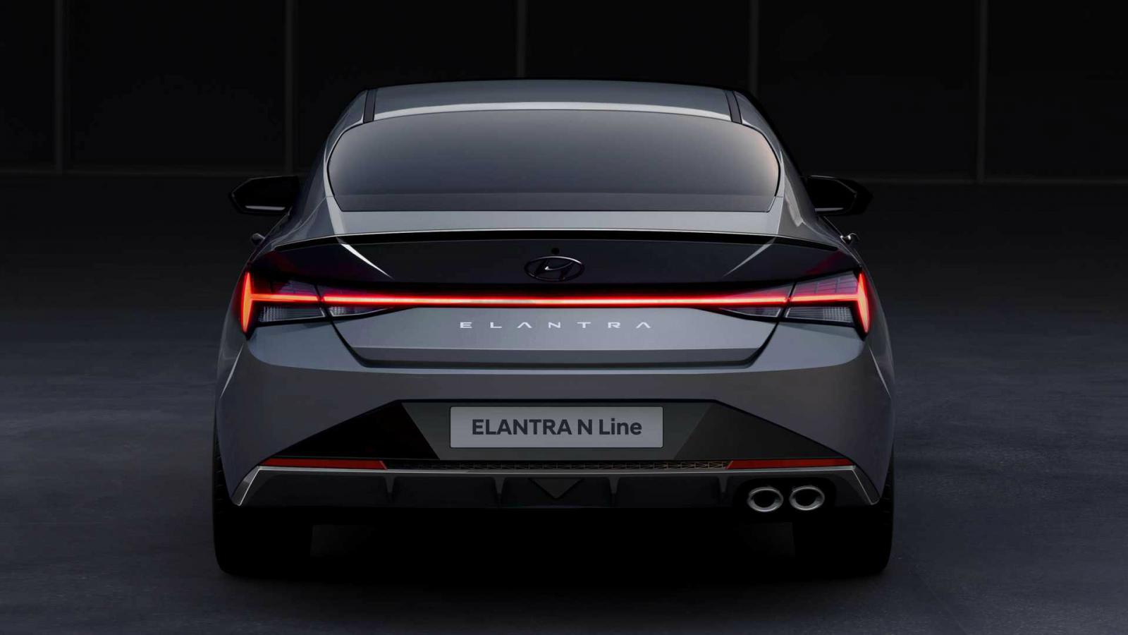 Το εξωτερικό του νέου Hyundai Elantra N Line 