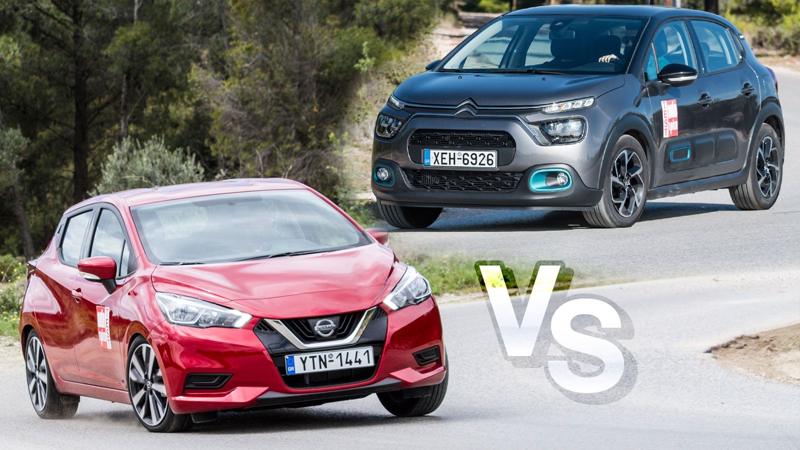 Citroen C3 Vs Nissan Micra: Ποιο trendy μικρό στα 15 χιλιάρικα;