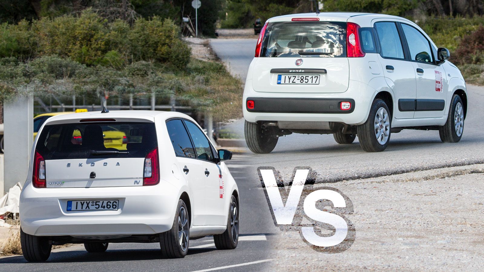 Fiat Panda CNG vs Skoda Citigo e iV