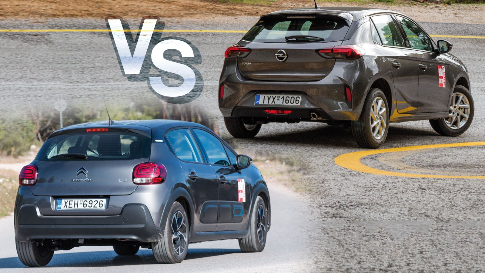 Citroen C3 Vs Opel Corsa στις «βασικές» turbo εκδόσεις