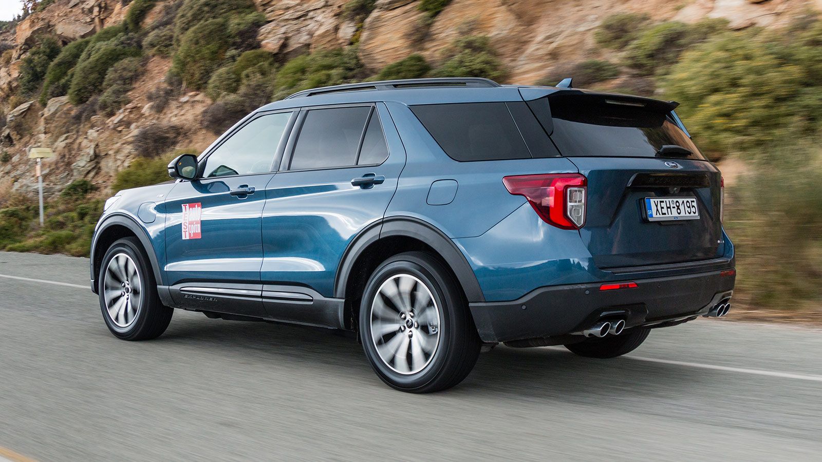 Το να περάσεις απαρατήρητος με το θηριώδες, νέο, Ford Explorer σε έναν ελληνικό δρόμο είναι ουσιαστικά αδύνατον. 