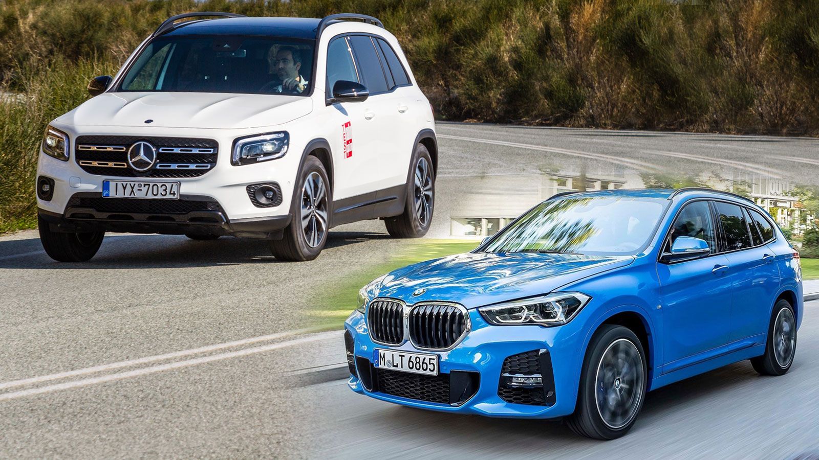 Η νέα Mercedes GLB απέναντι στη BMW X1