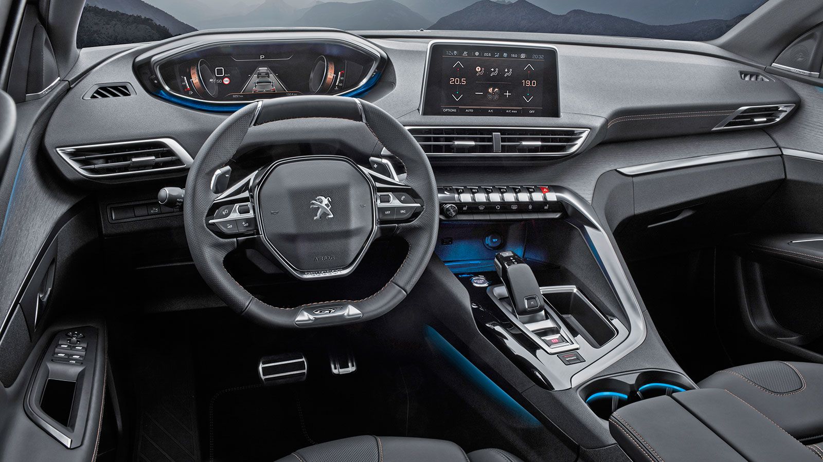 Το Peugeot 3008 ξεχωρίζει για την όμορφη και ξεχωριστή εικόνα στο εσωτερικό του,  με το ταμπλό i-Cockpit να κερδίζει τις εντυπώσεις. 
