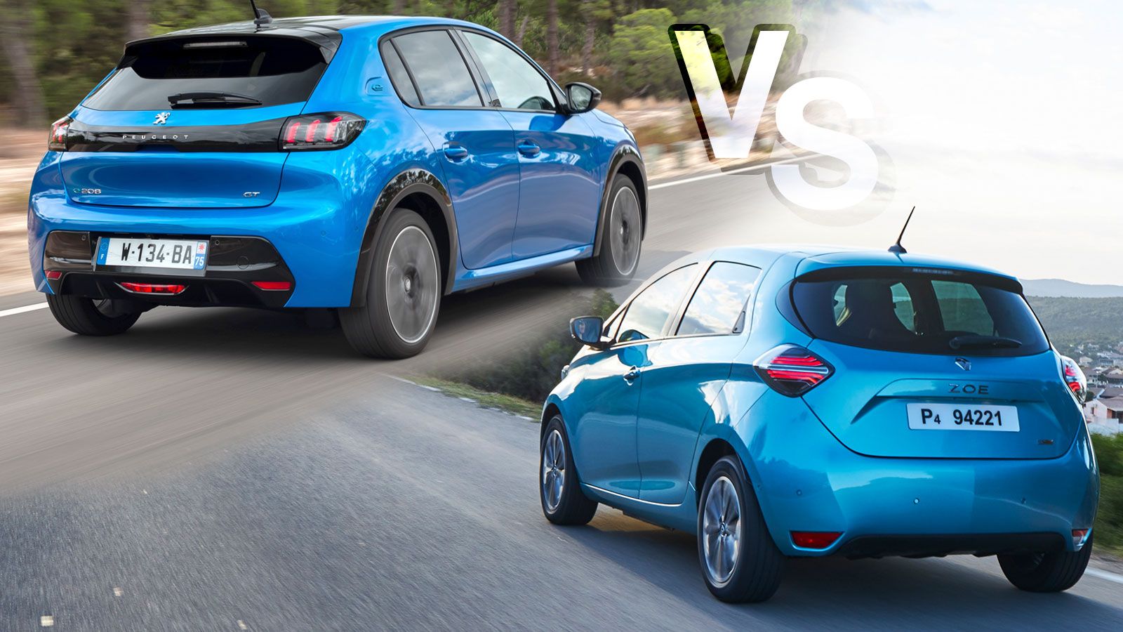 Peugeot e-208 Vs Renault Zoe