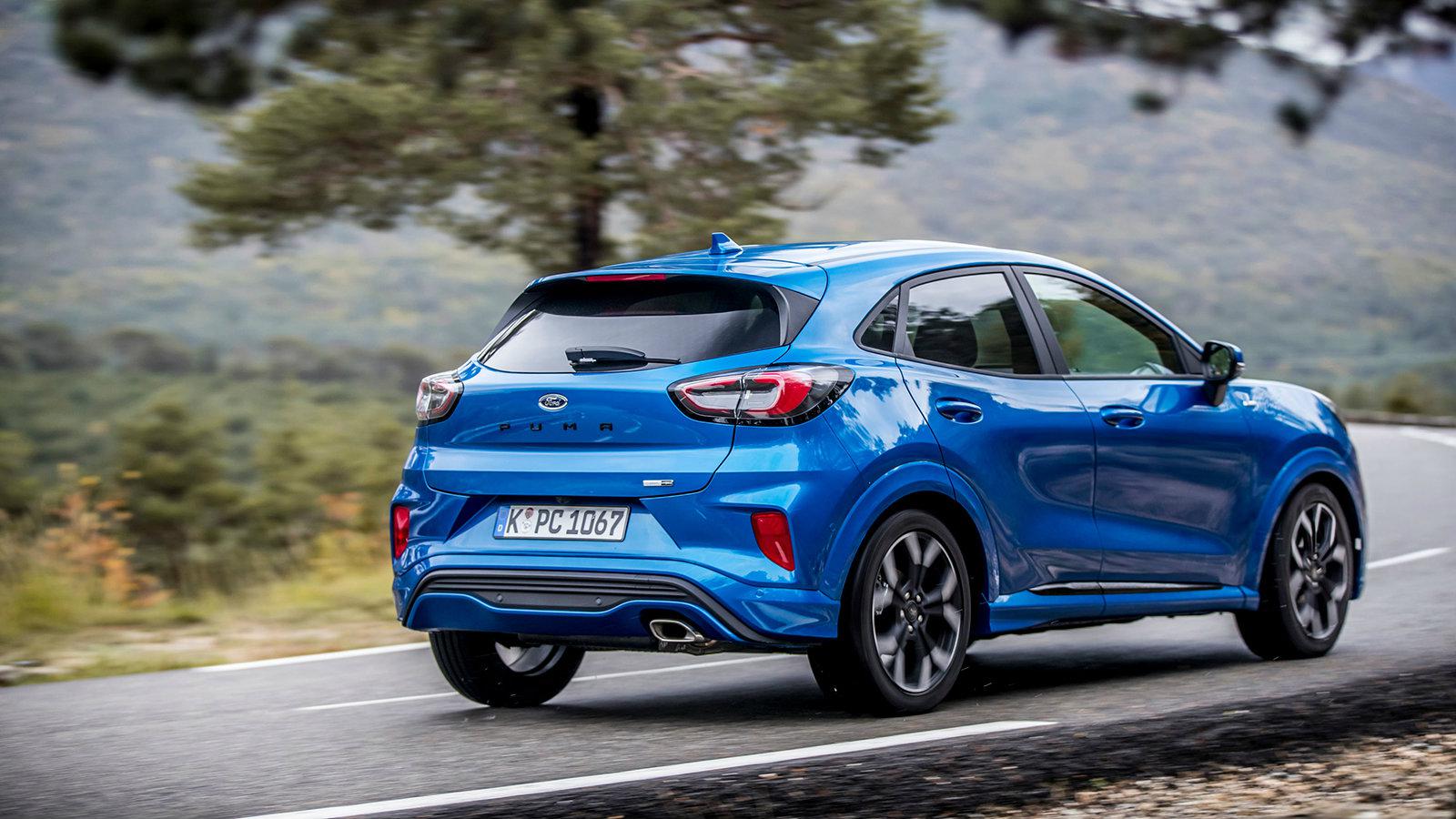 Το νέο Ford Puma ST-Line ενσωματώνει την προηγμένη τεχνολογία EcoBoost Hybrid.

