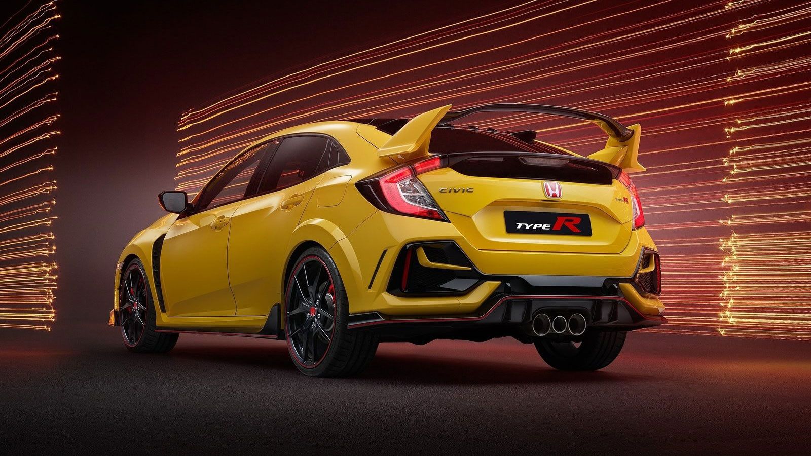 Βλέπετε το Honda Civic Type R Limited Edition.