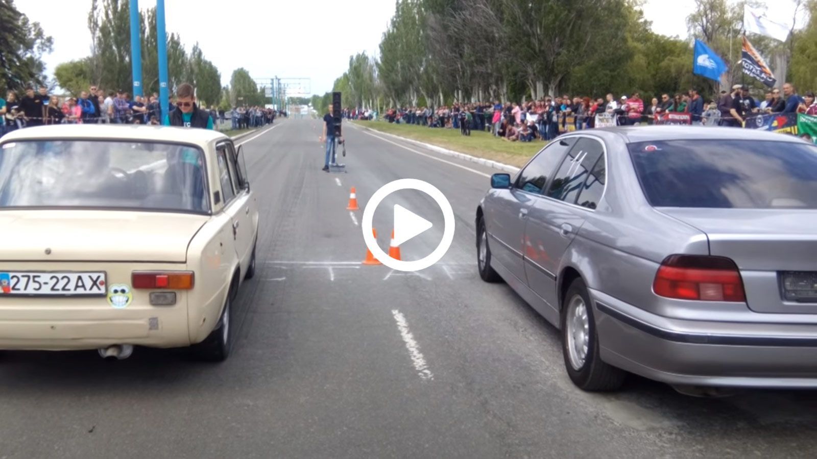 Lada «δικάζει» BMW Σειρά 5 στην ευθεία