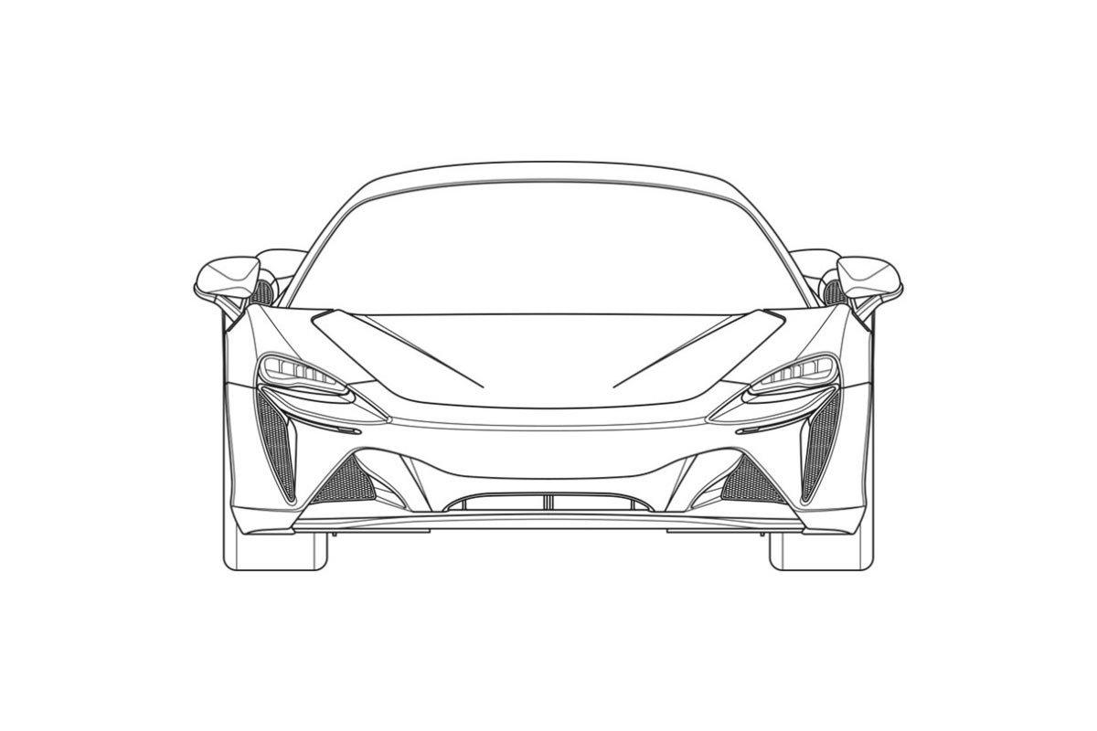 Διέρρευσαν τα σκίτσα της νέας υβριδικής McLaren