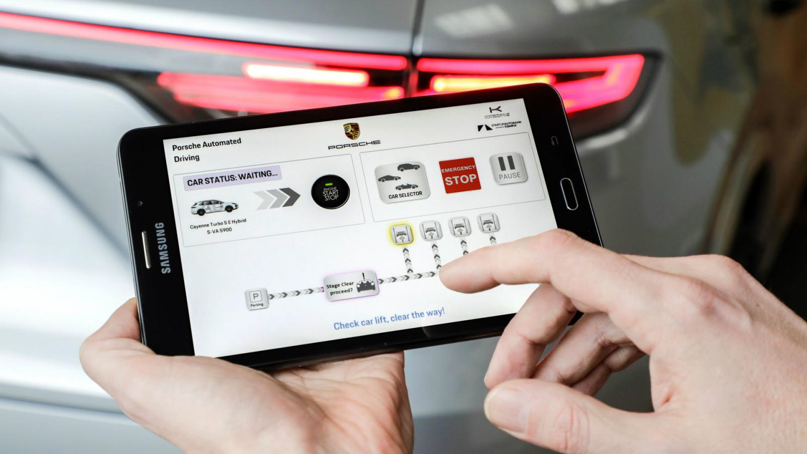 Το συνεργείο της Porsche λειτουργεί αυτόνομα 