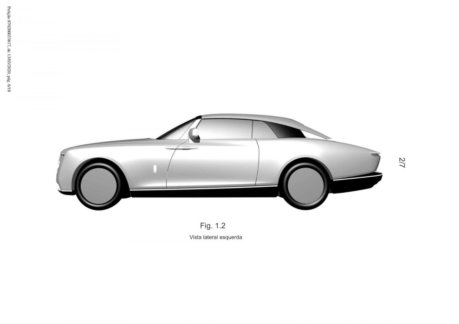 Σκίτσα «μαρτυρούν» τη νέα Rolls-Royce