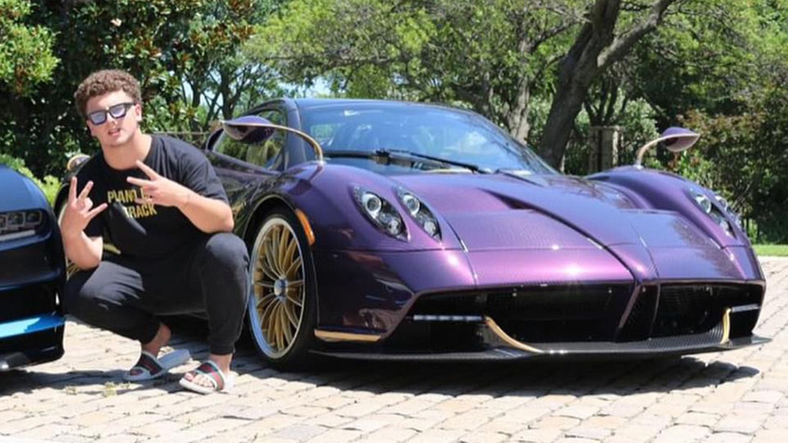 Ανήλικος τράκαρε την Pagani Huayra του πατέρα του (+vid)