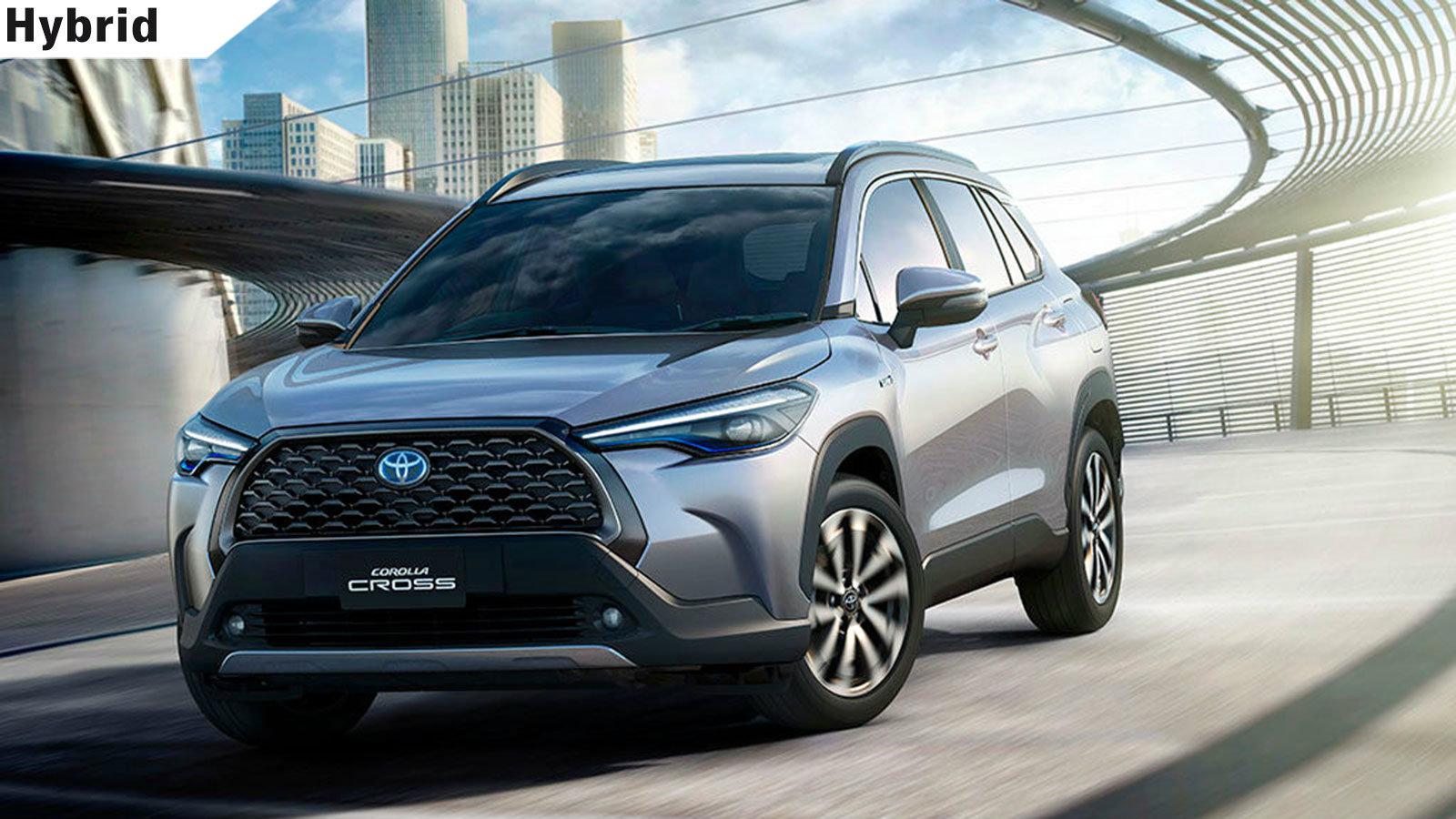 Όπως καταδεικνύει το όνομα και το παρουσιαστικό της, η νέα Toyota Corolla Cross σκοπεύει να ανταγωνιστεί το Nissan Qashqai στην κατηγορία των C-SUV. X