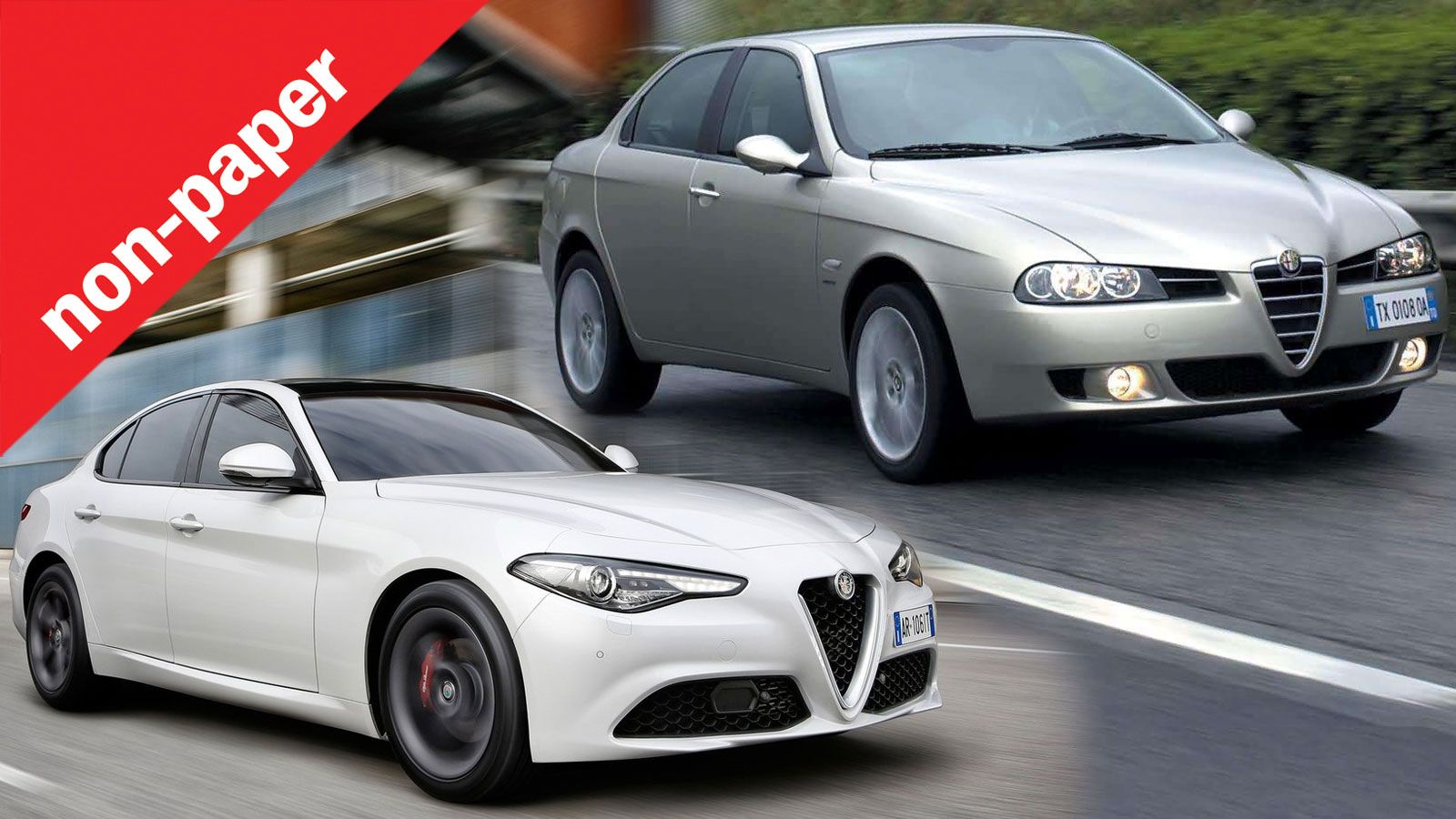 Ποιά είναι η καλύτερη Alfa Romeo; Giulia ή 156; 