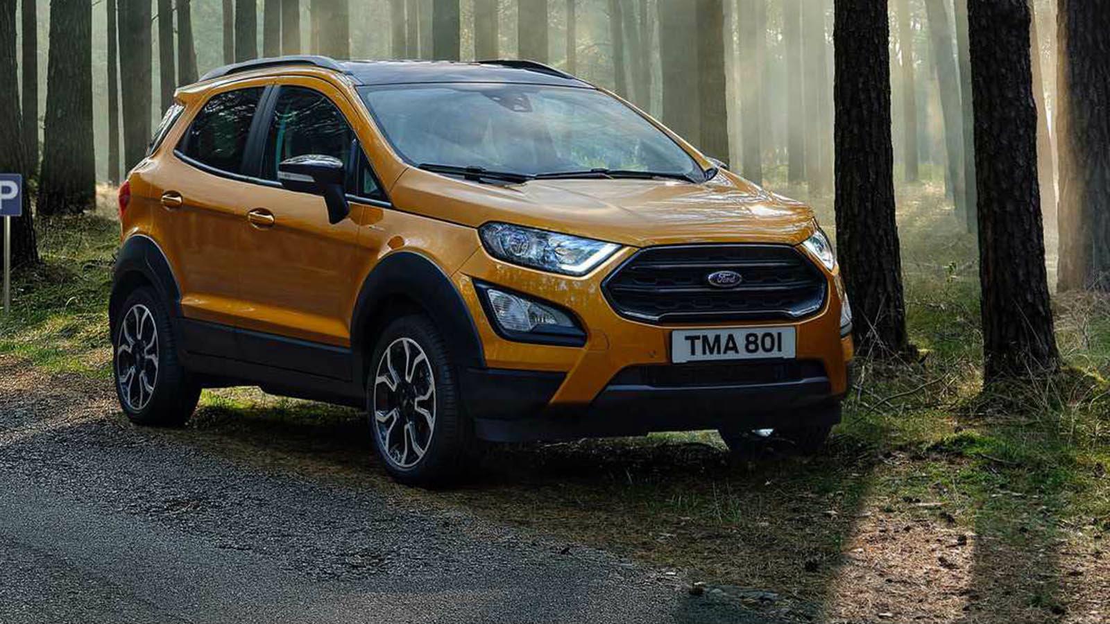 Η νέα Active έκδοση του EcoSport που ετοίμασε η Ford ενδείκνυται για αυτούς που επιθυμούν ένα crossover για την εξοχή και για κάθε είδους εκδρομές. 