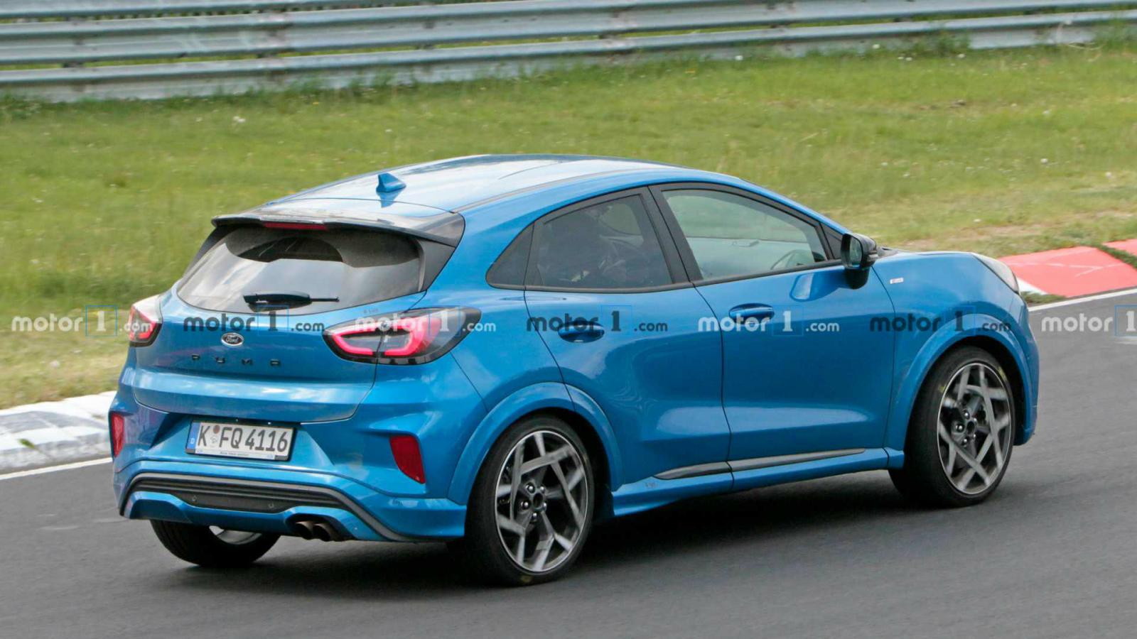 To Ford Puma ST σε δοκιμές στο Ring