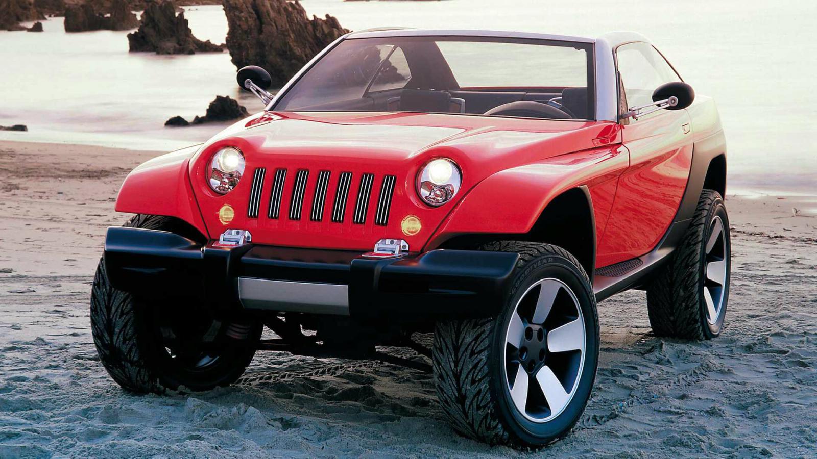 To concept Jeepster.
