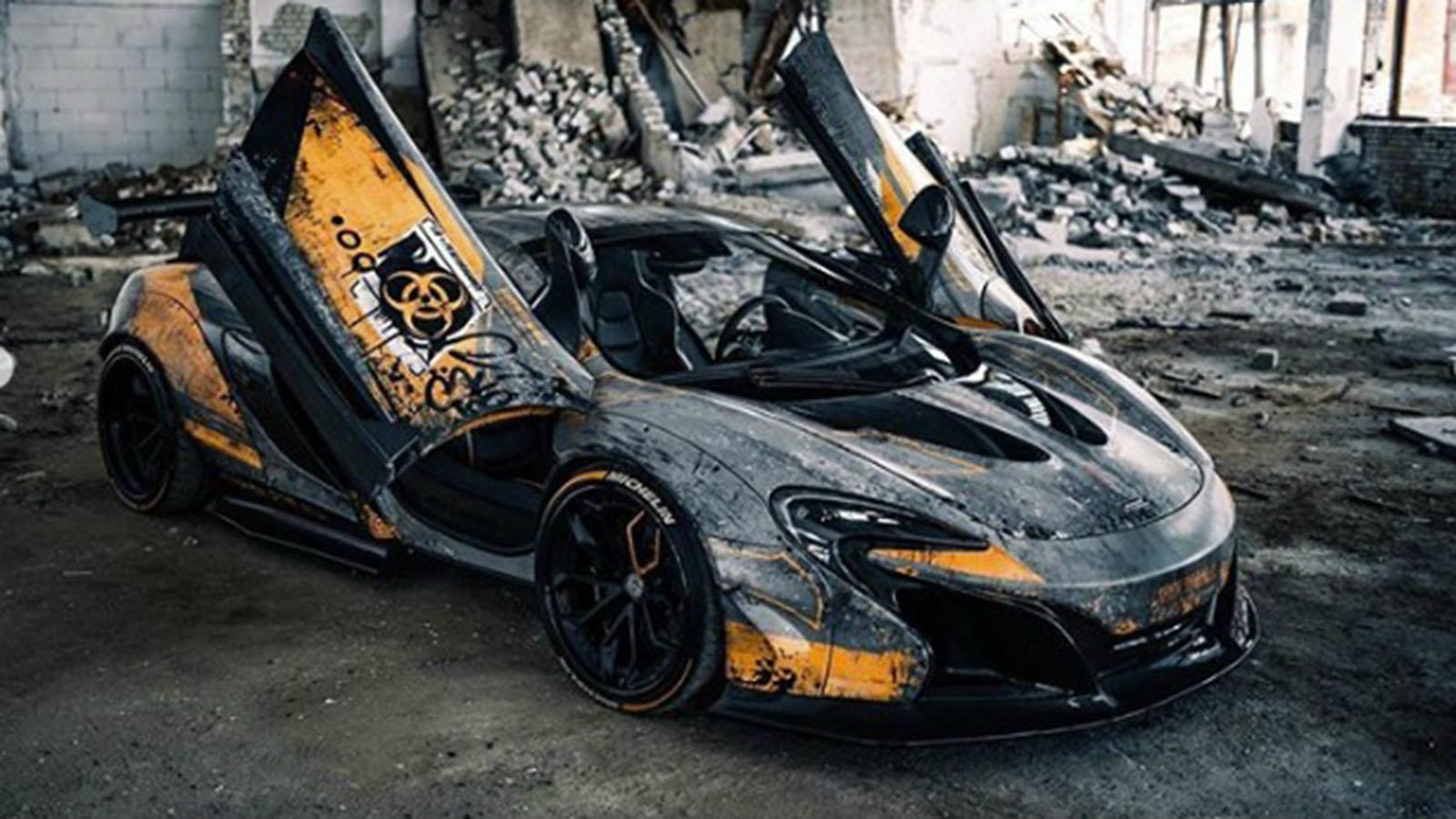 Μια McLaren στο Τσερνόμπιλ