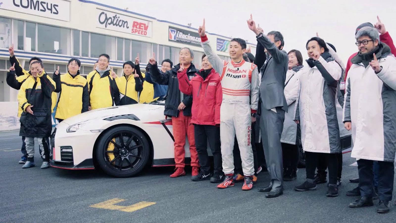 «Αέρα» πέρασε από την πίστα Tsukuba το Nissan GT-R NISMO.