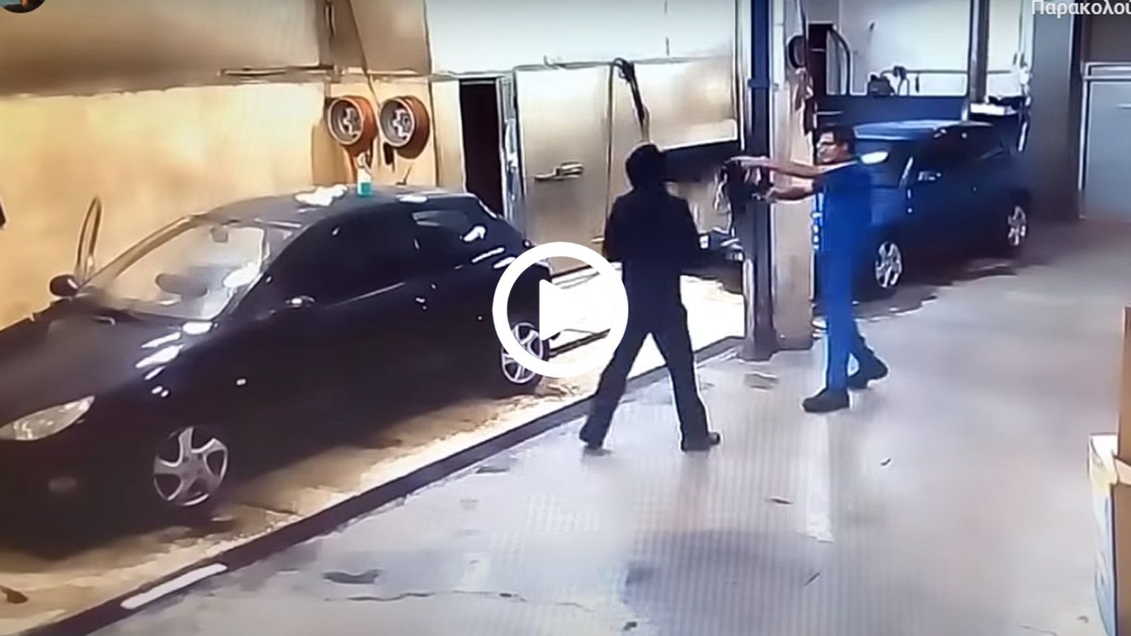 Έβαλε τον κλέφτη να του καθαρίσει το αυτοκίνητο