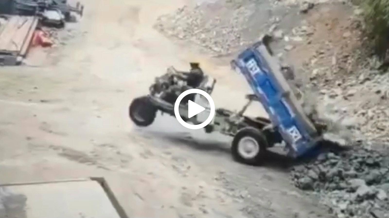 Τρίκυκλο για τα... μπάζα όνομα και πράγμα