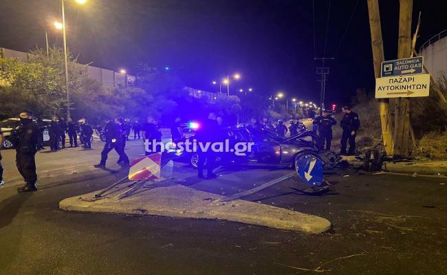 Επεισοδιακή καταδίωξη στη Θεσσαλονίκη (+vid)