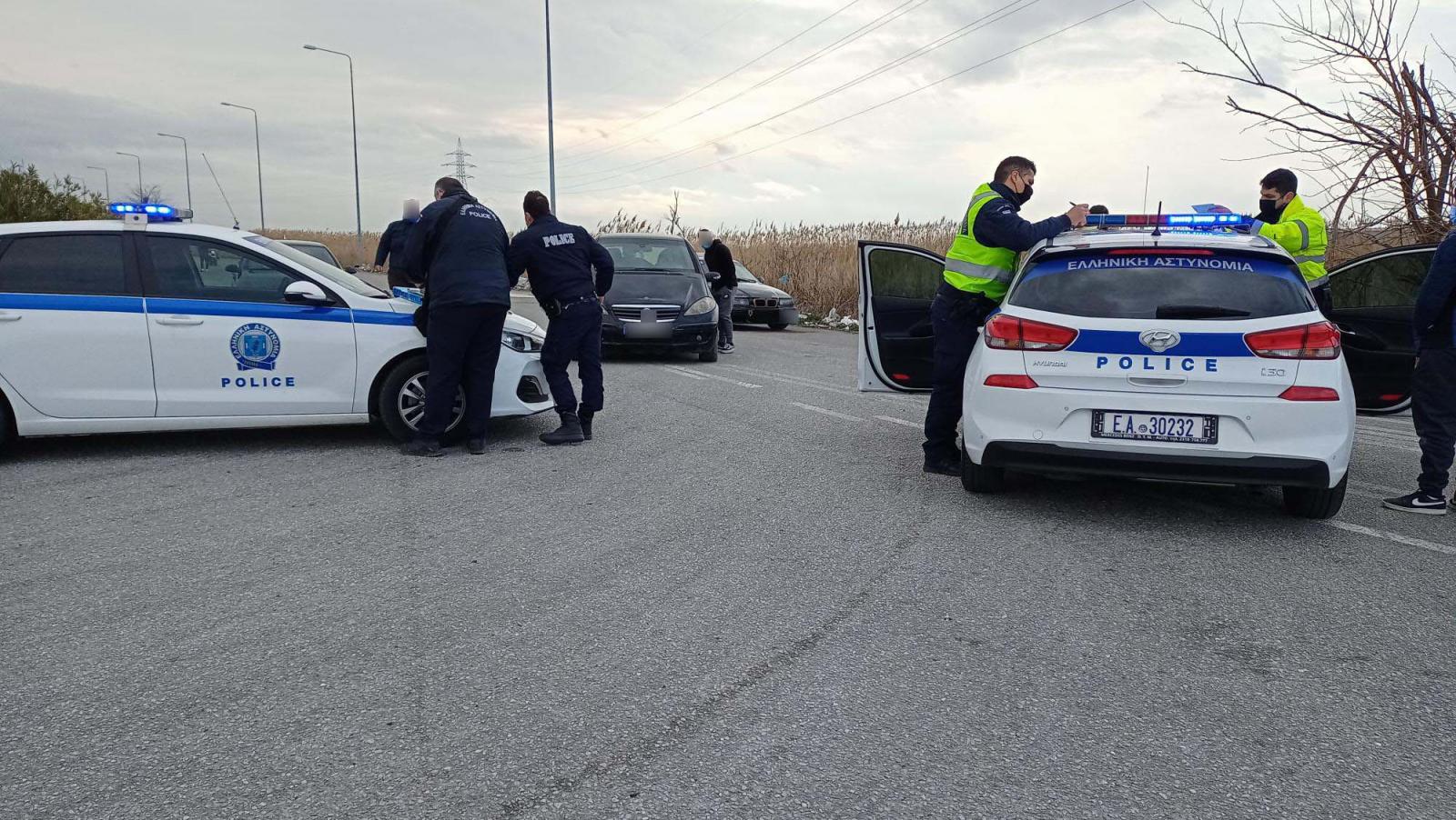 «Σκούπα» της ΕΛ.ΑΣ στη Θεσσαλονίκη για «κοντράκηδες»