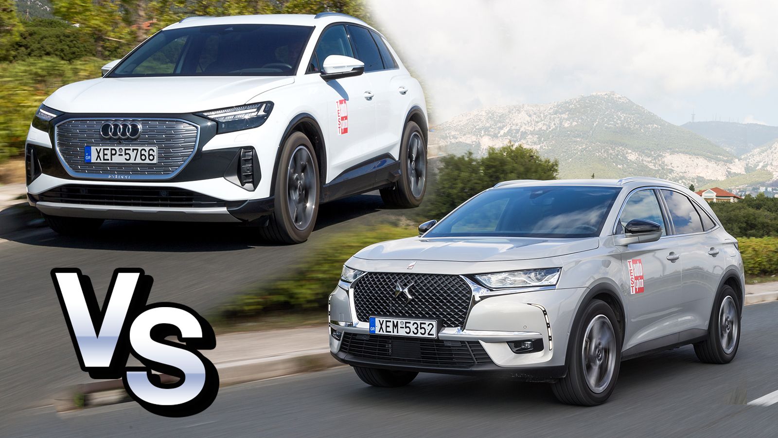 Audi Q4 E-tron Vs DS 7 Crossback E-Tense