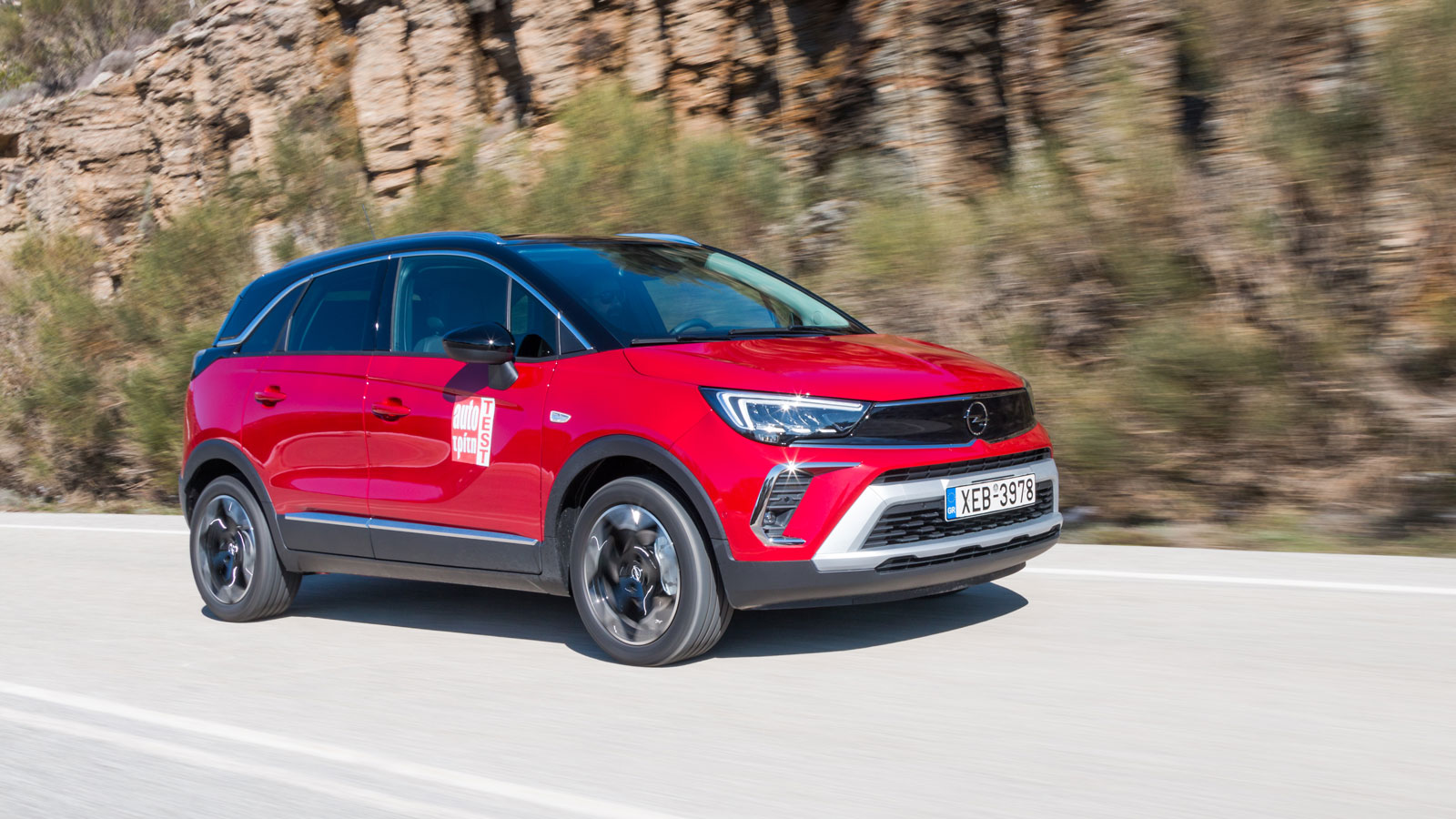 Δεν τα πήγε ιδιαίτερα καλά το Opel Crossland στο Mega Test ανάρτησης. Παρά το γεγονός πως γενικότερα δείχνει άνετο και ανάλαφρο στο δρόμο στα σαμαράκι