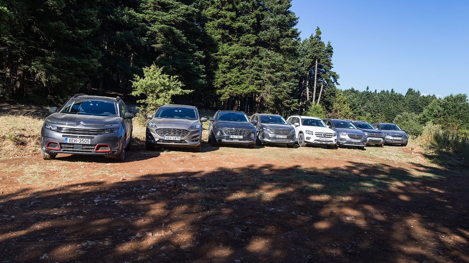 Mega Test: «Οργώσαμε» τις ειδικές του Acropolis με 8 δικίνητα SUV