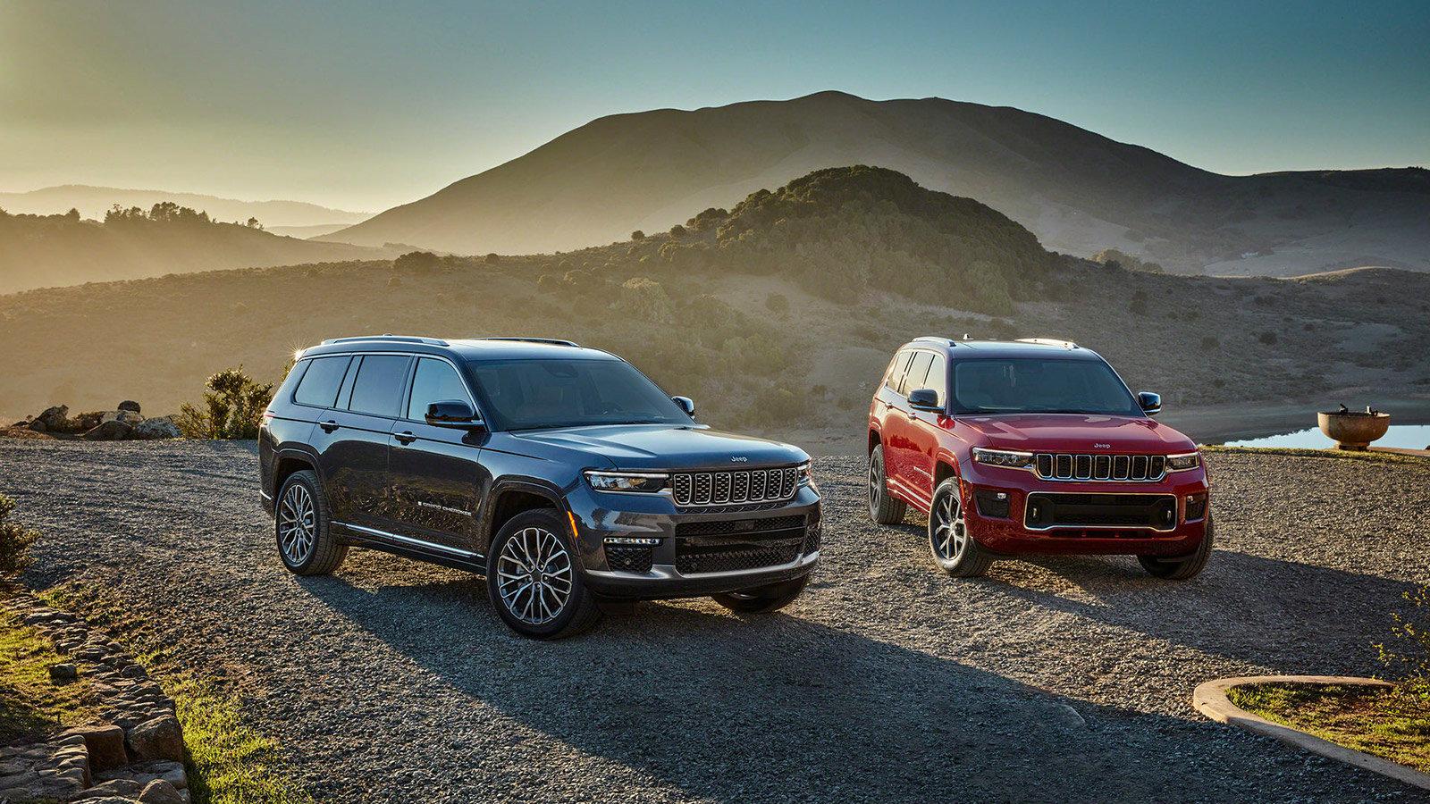 Tο μπροστινό άκρο μοιάζει με το πρωτότυπο του Grand Wagoneer.