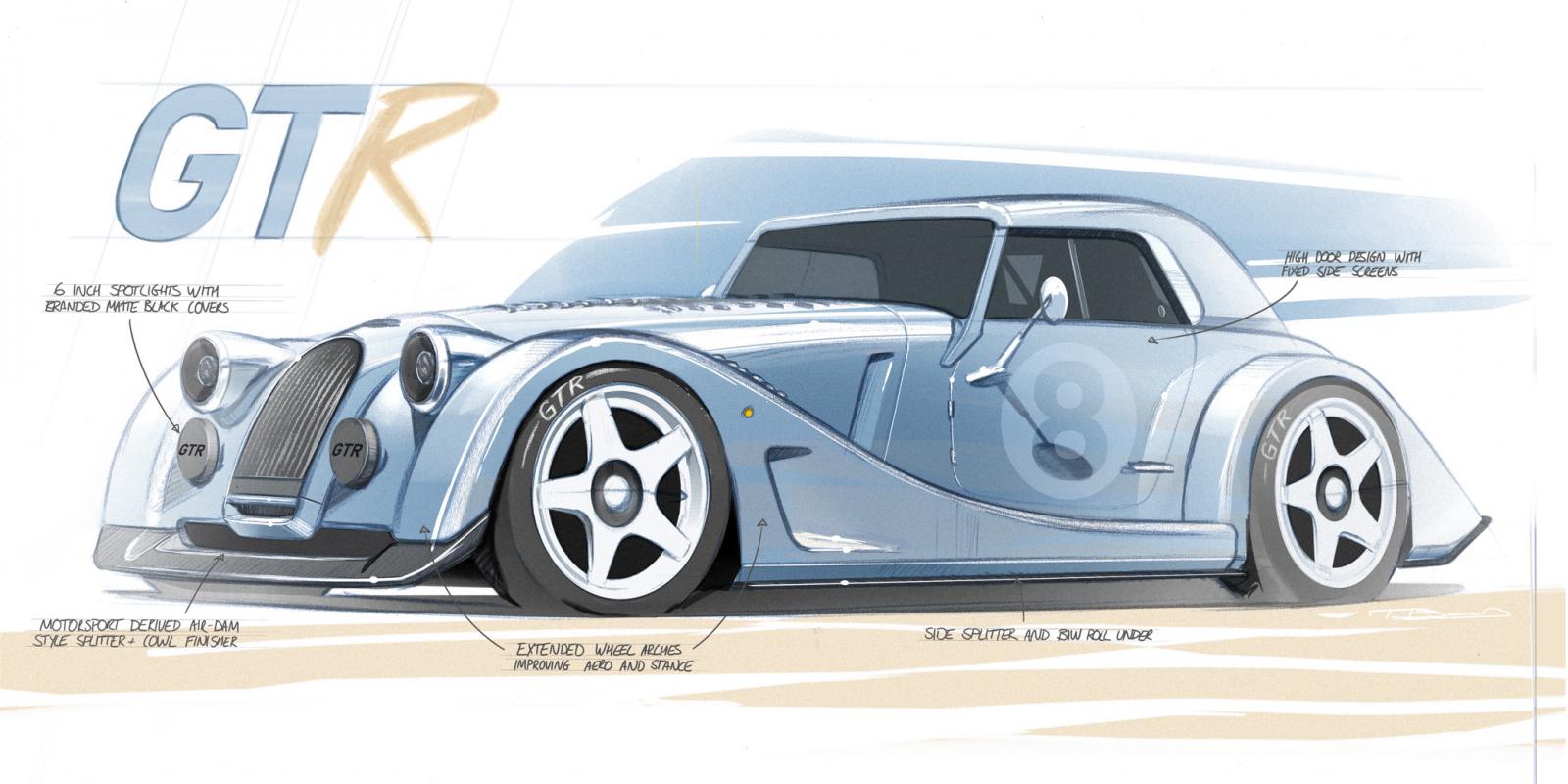 Επιστρέφει το Morgan Plus 8 σε έκδοση GTR
