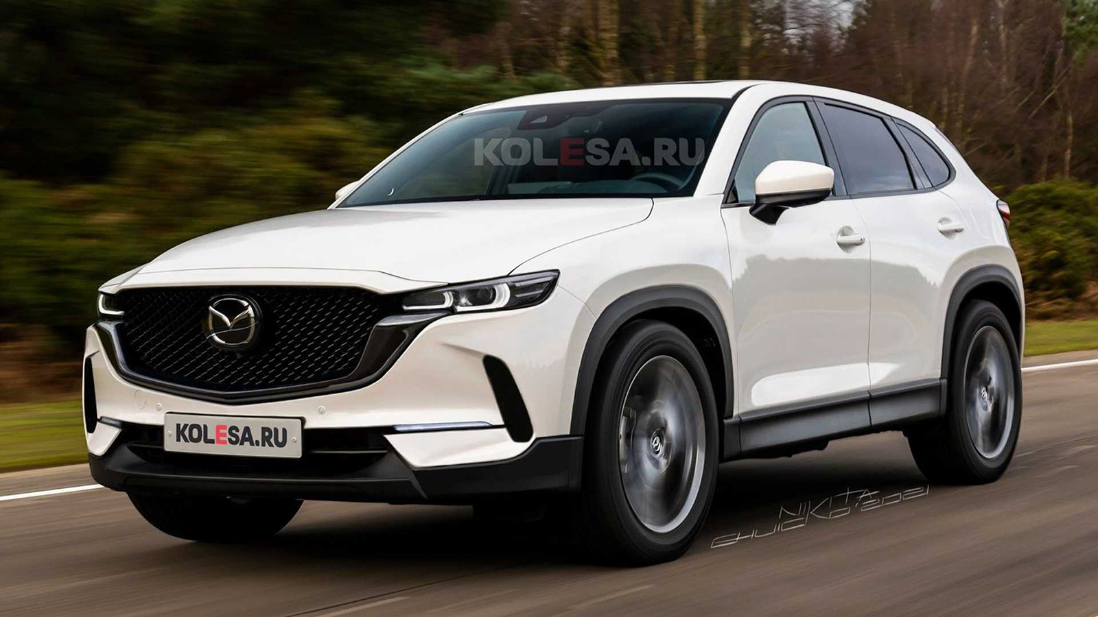 Ψηφιακή πρόταση για το πως θα μοιάζει το Mazda CX-50.