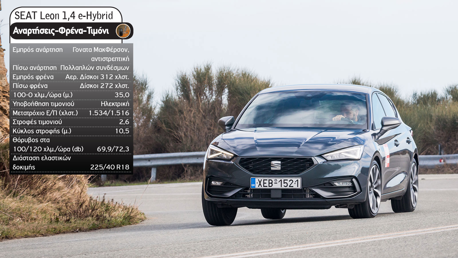 SEAT Leon e-Hybrid ή CUPRA Leon e-Hybrid;
