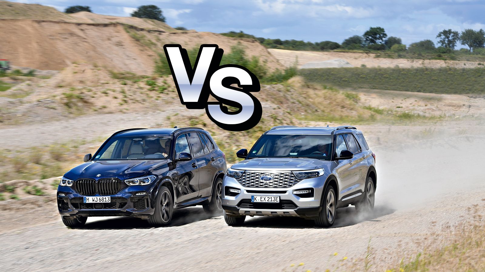 Μάχη 1.000 ίππων: BMW X5 M50i Vs Ford Explorer PHEV